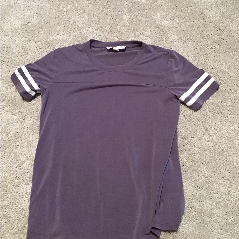 Purple short sleeve